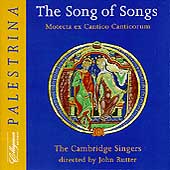 Palestrina - The Song of Songs / Rutter, Cambridge Singers