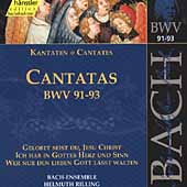 Edition Bachakademie Vol 29 - Cantatas BWV 91-93 / Rilling