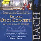 Edition Bachakademie Vol 131 - Restored Oboe Concerti