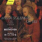 Beethoven: Missa Solemnis in D major Op.123 / Pamela Coburn(S), Aldo Baldin(T), Helmuth Rilling(cond), Gachinger Kantorei Stuttgart, etc 