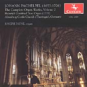 Pachelbel: Complete Organ Works Vol 7 / Payne
