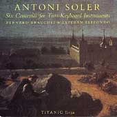 Soler: Six Concertos for 2 Keyboards / Brauchli, Elizondo