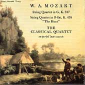 Mozart: String Quartets K. 387 & 458 / Classical Quartet