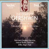 ȥ륤/The Complete Gershwin- Works for Piano &Orchestra / Siegel[CDX5007]