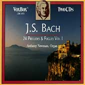 Bach: 24 Preludes and Fugues, Vol 1 / Anthony Newman