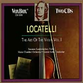 Locatelli: L'Arte del Violino, Vol 1 Cti 1-6 / Lautenbacher Kehr