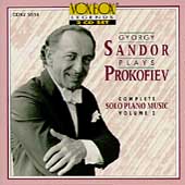 Gyorgy Sandor plays Prokofiev - Complete Piano Music Vol 2