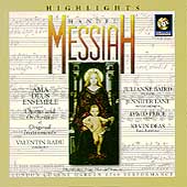 Handel: Messiah  / Radu, Baird, Lane, Price etc