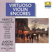 Virtuoso Violin Encores - Heifetz Transcriptions / Rosand