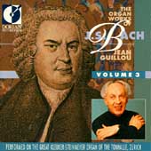 Bach: The Organ Works Vol 3 / Jean Guillou