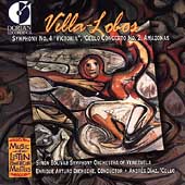 Villa-Lobos: Symphony no 4, Amazonas, etc / Diaz, Diemecke