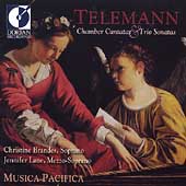 Telemann: Chamber Cantatas, Trio Sonatas / Musica Pacifica