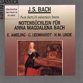 Bach: Notenbuechlein fuer Anna Magdalena Bach selections
