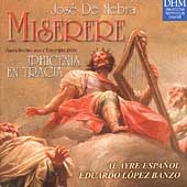 DHM - De Nebra: Miserere, etc /Banzo, El Ayre Espanol, et al DHM - De Nebra: Miserere, etc /Banzo, El Ayre Espanol, et al