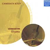 Sammartini:Concertos:Camerata Koln Sammartini:Concertos:Camerata Koln