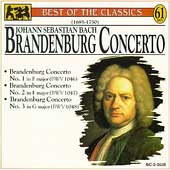 Bach: Brandenburg Concertos no 1-3 / Warchal, Slovak CO