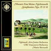 Mozart: Eine kleine Nachtmusik, Symphonies no 25 & 41 Mozart: Eine kleine Nachtmusik, Symphonies no 25 & 41