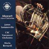Mozart: Horn Concertos / James Sommerville, Mario Bernardi