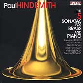 Hindemith: Sonatas for Brass & Piano / Anderer, Burns, et al
