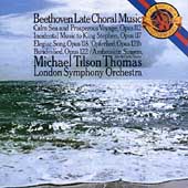 Beethoven: Late Choral Music / Tilson Thomas, London SO