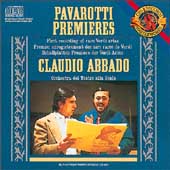 Pavarotti Premieres - Rare Verdi Arias