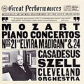 Mozart: Piano Concertos nos 21 & 24 / Casadesus, Szell