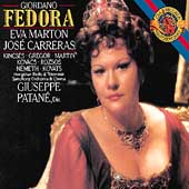 Giordano: Fedora / Patane, Marton, Carreras, et al Giordano: Fedora / Patane, Marton, Carreras, et al