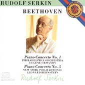 Beethoven: Piano Concertos 1, 3 / Serkin, Ormandy, Bernstein