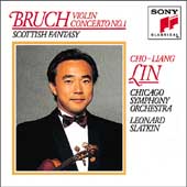 Bruch: Violin Concerto no 1, Scottish Fantasy / Lin, Slatkin