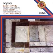 Beethoven: Violin Concerto / Stern, Barenboim, New York PO