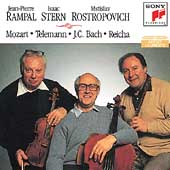Mozart, Telemann, J.C. Bach / Rampal, Stern, Rostropovich Mozart, Telemann, J.C. Bach / Rampal, Stern, Rostropovich