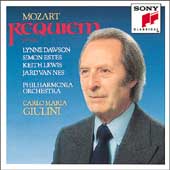 Mozart: Requiem / Guilini, Dawson, Van Nes, Lewis