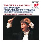 Stravinsky: Le sacre du printemps, etc / Salonen, et al