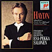 Haydn: Symphonies 22, 78 & 82 / Salonen, Stockholm CO Haydn: Symphonies 22, 78 & 82 / Salonen, Stockholm CO
