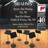 Marlboro Fest 40th Anniversary- Brahms: Sextet, Horn Trio