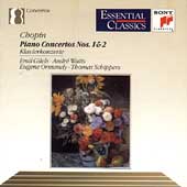 Chopin: Piano Concertos nos 1 & 2 / Gilels, Watts, Ormandy