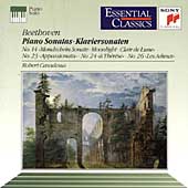 Beethoven: Piano Sonatas 14, 23, 24 & 26 / Robert Casadesus