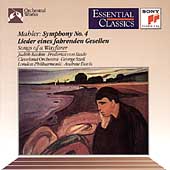 Mahler: Symphony no 4, Songs of a Wayfarer / Szell, Davis