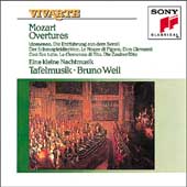 Mozart: Overtures & Serenades / Bruno Weil, Tafelmusik