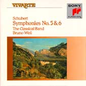 Schubert: Symphonies no 5 & 6 / Bruno Weil, Classical Band