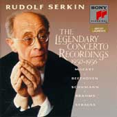 The Legendary Concerto Recordings 1950-1956 / Rudolf Serkin