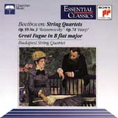 Beethoven: String Quartets Opp 59 & 74 / Budapest Quartet