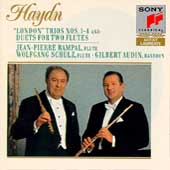 Haydn: "London" Trios nos 1-4, etc / Rampal, Schulz, Audin