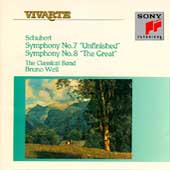 Schubert: Symphonies nos 8 & 9 / Bruno Weil, Classical Band