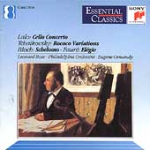 Lalo: Cello Concerto;  Tchaikovsky, Bloch  / Rose, Ormandy
