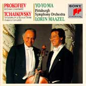 Prokofiev: Sinfonia Concertante;  Tchaikovsky / Ma, Maazel