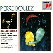 Schoenberg: Suite, Verklaerte Nacht, etc / Pierre Boulez