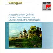 Mozart: Clarinet Quintet, etc / Neidich, L'Archibudelli