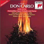 Verdi: Don Carlo - Highlights / Levine, Sylvester, Millo