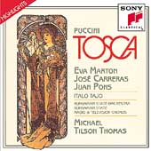 Puccini: Tosca -Highlights / Tilson Thomas, Marton, Carreras